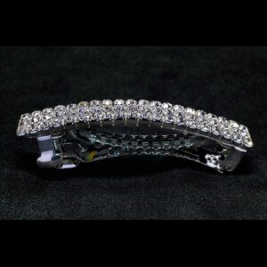 Barrette – 3 row Crystal