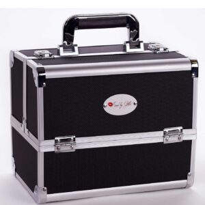 Black ABS Makeup Case - Tackle/Mirror