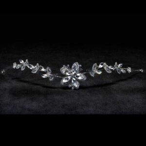 Bun Wrap - Rhinestone Flower