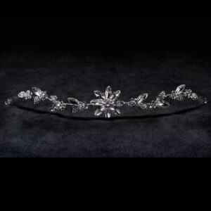 Bun Wrap - Rhinestone Sunflower