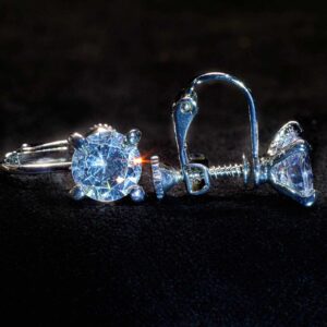 Crystal Stud with Claw - Clip