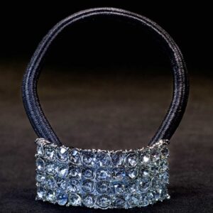 Ponytail Elastic - Crystal - Small