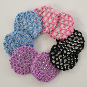 Bun Cover with crystals