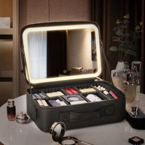 Makeup Case with LED Lights