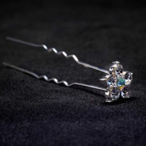 Hair Pin – Star – Crystal/AB