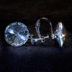 Crystal stud 15mm – pierced