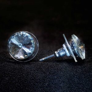 Crystal stud 10mm – pierced