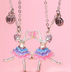Ballerina BFF Necklaces